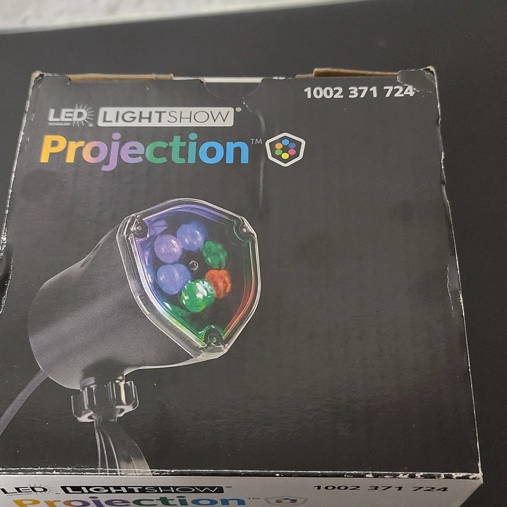 Led LightShow Projection - Whirl a motion + Strobe